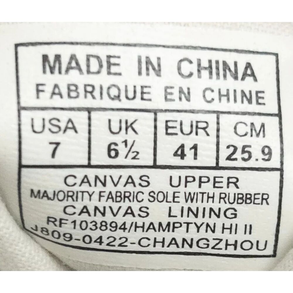 Polo Ralph Lauren — Sneakers · Canvas · Sz US 7 / UK 6.5 - Picture 11 of 12